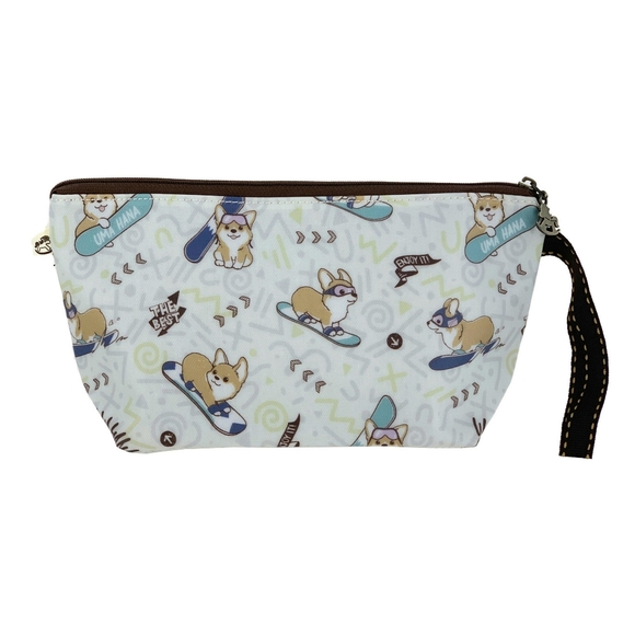 Uma Hana Handbags - Waterproof Corgi Dumpling Cosmetic Makeup Bag